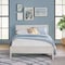 Alaterre Furniture Windsor Panel Wood Full Bed, Driftwood White ANWI2131 - alternate 1